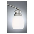 thumbnail image 6 of Elise 3-Light Bathroom Vanity Light in Satin Nickel, 6 of 6