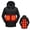 Black, variant on Outdoor USB Heating Jacket Men Winter Thermal Coat Windproof Hiking Apparel, Black 4XL
