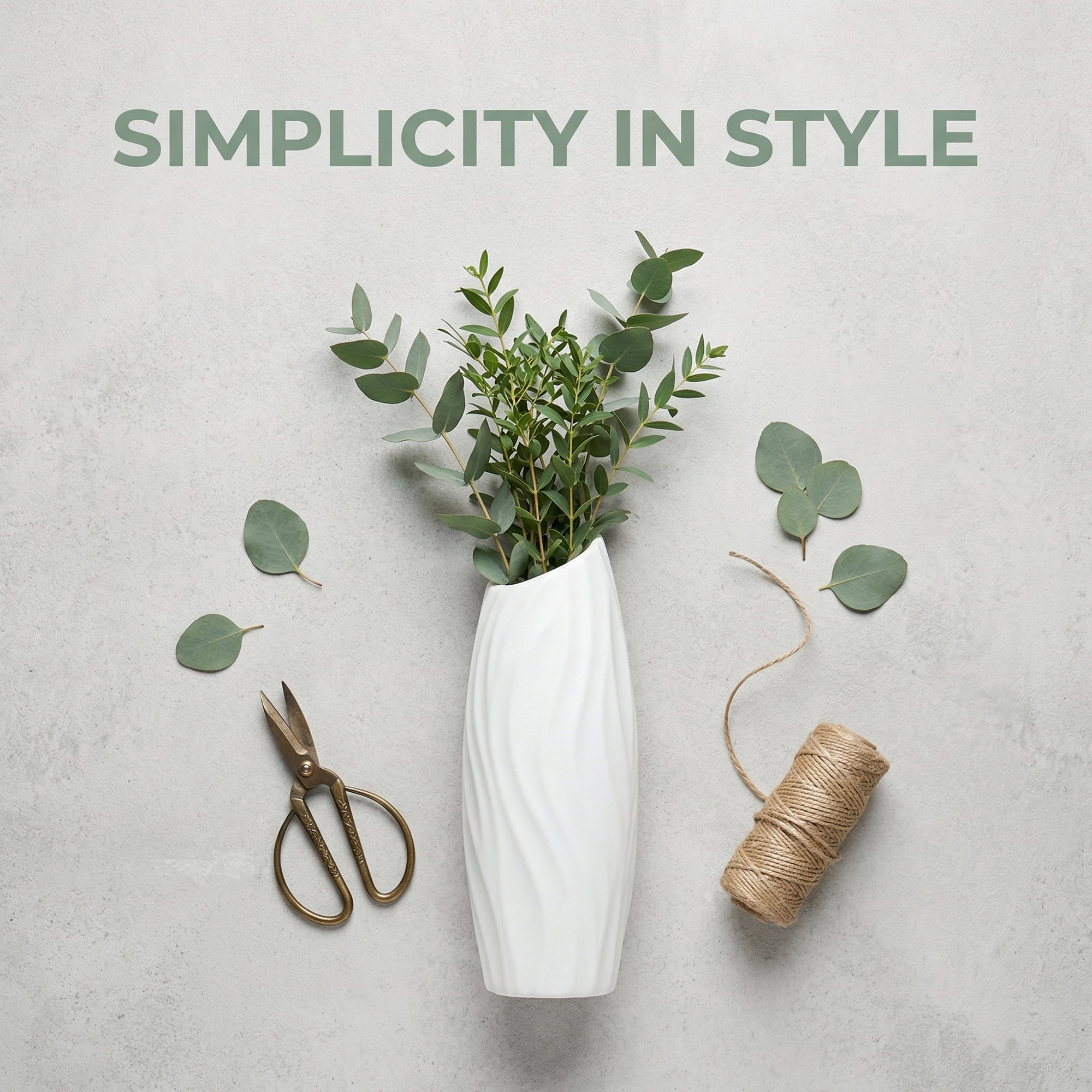 Unique Bargains Bud Vase for Single Stem Roses Plastic Vase White 2.8"L x 2.8"W x 7.9"H