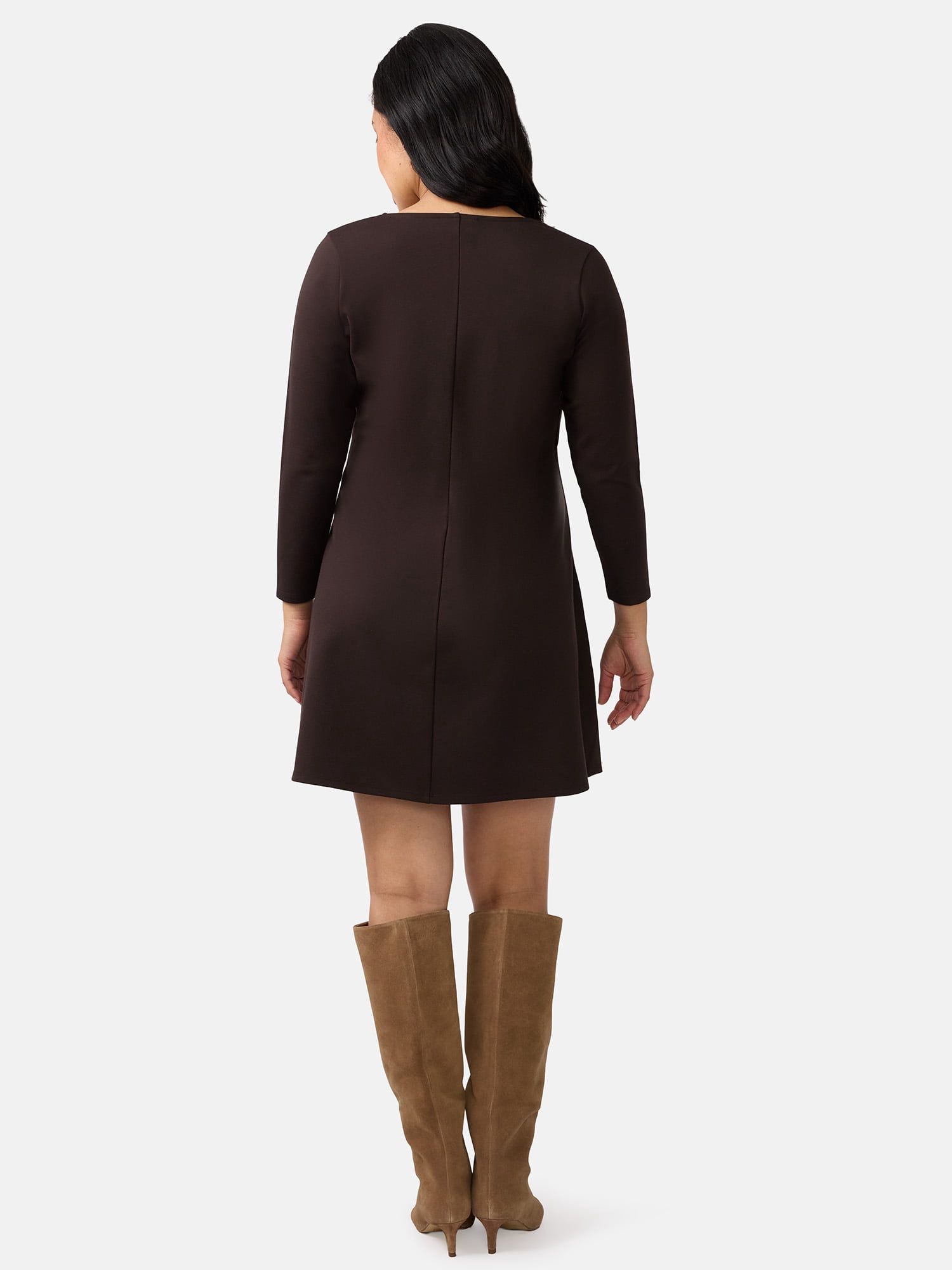 Ingrid & Isabel For Every Belly Women’s Maternity Pintuck Mini Dress, Sizes S-XXL