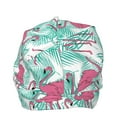 thumbnail image 4 of Pofeuu Flamingo Print Beanie Hat for Men and Women Winter Warm Hats Knit Slouchy Thick Skull Cap, 4 of 7