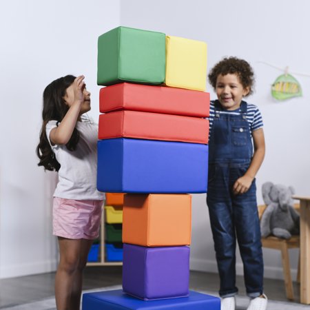 SoftZone® Stack-A-Block Set 8-Piece - Primary