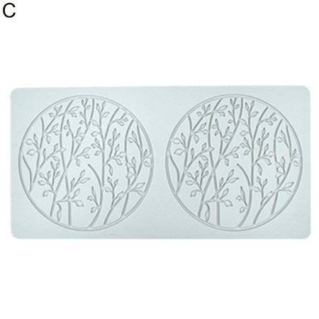 

MEIDELI Pastry Mold DIY Reused Useful Round Wreath Lace Cushion Baking Mold