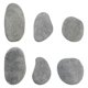 thumbnail image 1 of Supvox 6PCS Beach Pebbles for Drawing 5-9m Mixed Stones for Painting Kids DIY Painting Rocks, 1 of 3