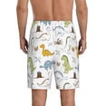 thumbnail image 6 of KLL Dinosaur for Men's 1-Pack Shorts,Sleep Pajama Shorts for Men Soft Pj Shorts Men's Pajama Bottoms Sleepwear -XX-Large, 6 of 7