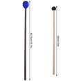 thumbnail image 3 of Soft Sound Marimba Sticks, Rubber Mallet, 4pcs Marimba Mallet, Short for Music Play Professionals Percussion Bell Beginners, 3 of 8