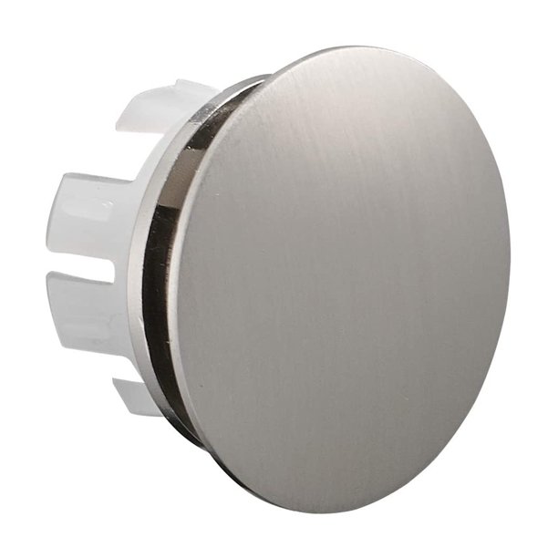 BWE Bathroom Sink Overflow Cover Brushed Nickel Brass Basin Vanity