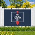 thumbnail image 7 of Decorative Design Happy Father's Day Banner Tie Pattern Festive Decoration Polyester Material for Father's Day Celebration Indoor Decoration Event Decoration, 7 of 7