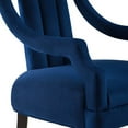 thumbnail image 5 of Harken Performance Velvet Accent Chair, 5 of 7