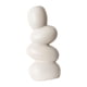 thumbnail image 5 of Jarrón de cerámica para flores, elegante arreglo floral, decoración, maceta Blanco, 5 of 9