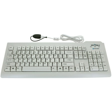 Seal Shield Silver Seal Waterproof Keyboard - SSWKSV207L, (Best Keyboard Under 20)