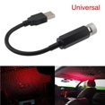 thumbnail image 2 of Inteprter Romántico LED Starry Sky Night Light USB Powered Star Proyector Lámpara Low Power Car Ambient Light Iluminación y accesorios Luz roja muy brillante Inteprter HA042470-01, 2 of 6