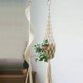 thumbnail image 5 of SPRING PARK Macrame Plant Hanger Hanging Planter Indoor Outdoor Hanging Plant Holder for Home Decorative Bohemian Plant Hangers, 5 of 6