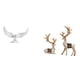 thumbnail image 1 of Escultura de ángel,Estatua de ángel para decoración del hogar,manualidades,color blanco,Estatua de alce y ciervo,Figuras de alce y ciervo,decoración del hogar,estatuas de resina,Estatua de, 1 of 8