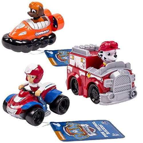 ryder paw patrol figure and vehicle
