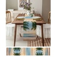 thumbnail image 6 of Coastal Beach Table Runner Summer Tropical Palm Trees Ocean Tablerunners 18 x 72 Inch, Table Decorations Tabletop Scarf for Summer Gathering Holiday Farmhouse Kitchen Dining Decor, 6 of 6