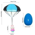 thumbnail image 3 of TaTaai Easter Eggs with Easter Parachute Toys Throwing Toy for Kids Boys Girls Easter Basket Stuffers Fillers Gifts Party Favors, 3 of 6