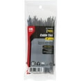 thumbnail image 2 of GB Gardner Bender 46-104UVB 4" Black Heavy Duty UV Resistant Cable Ties 100 Count, 2 of 2