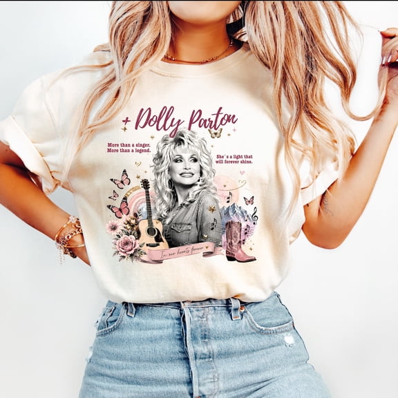 Dolly Tribute Tee, Country Music Legend Shirt, Dolly Fan Gift, Nashville Inspired