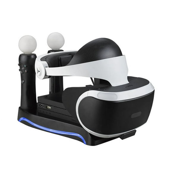 PSVR 2 Multifunctional Stand with Move Controller Charger and Blue Light Base - Original Design