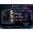 thumbnail image 1 of PC Gamer Powerbit Hyper One: AMD Ryzen 7 5700G, RAM 16GB DDR4, SSD M.2 512GB, Windows 11 Home, 1 of 4