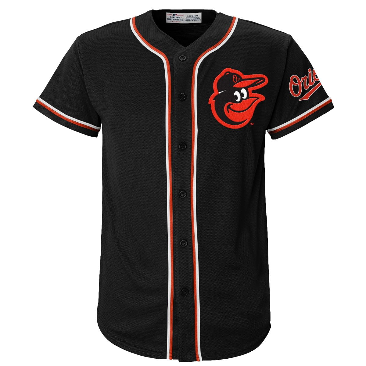 MLB Baltimore Orioles Youth Primary Color Synthetic Jersey