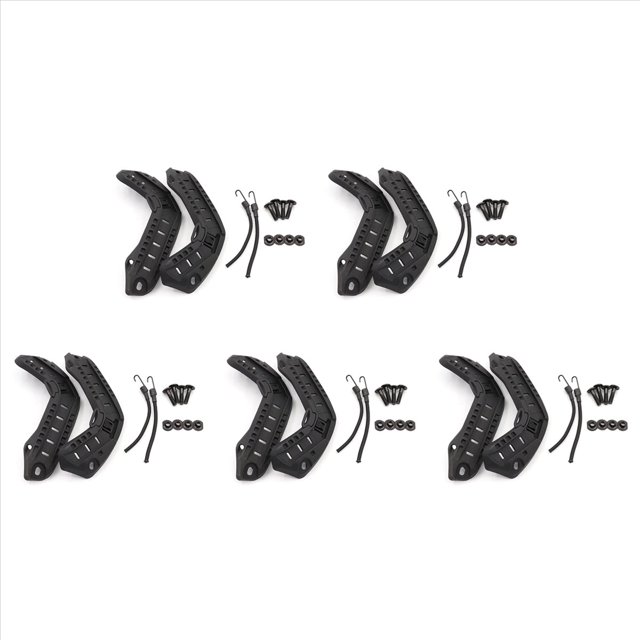 10X para Accesorios de Riel de Casco FAST DIY Multifuncional para Equipo de Protección Accesorios de Riel de Casco Portátil Arc, C1