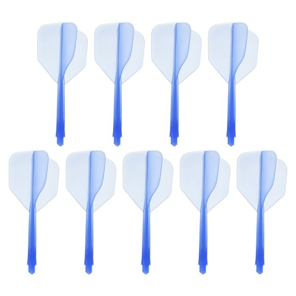 Unique Bargains Vols à Fléchettes Intégrés, Ensemble de 9 Fléchettes Durables, Bleu