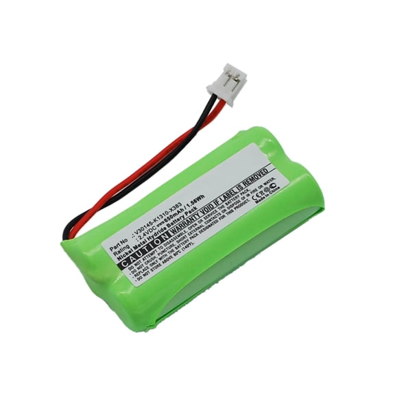 Batteries N Accessories BNA-WB-H413 Cordless Phones Battery - Ni-MH, 2.4V, 650 mAh, Ultra High Capacity Battery - Replacement for GP 55AAAHR28MX Battery