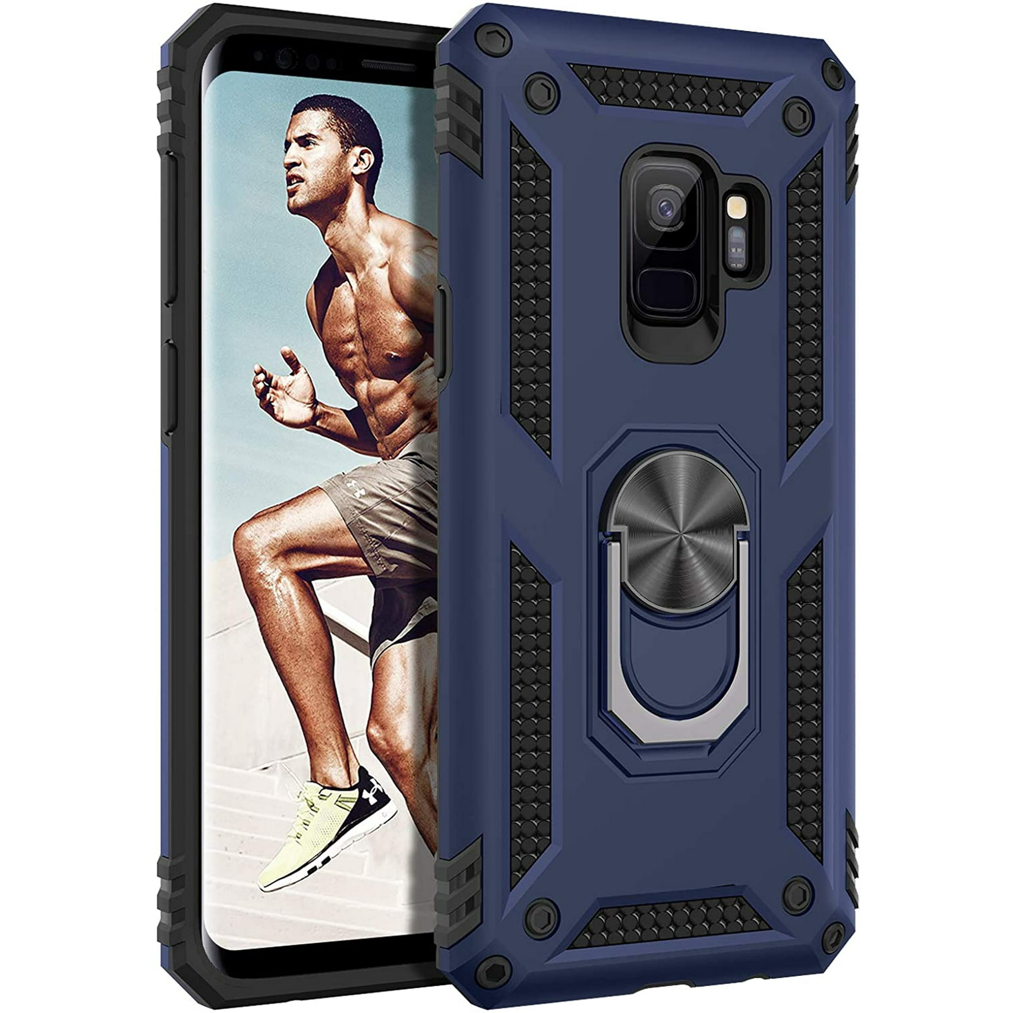 S9 Plus Pochette Samsung S9 For Samsung Galaxy S9/S9 Plus Case Ring Stand Phone Cover S9 Plus Pochette Samsung S9 For Samsung Galaxy S9/S9 Plus Case Ring Stand Phone Cover