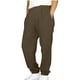 thumbnail image 1 of Niños pantalones niñas Color sólido suelto de ajuste casual deportivo cónico con bolsillos laterales cintura Niños niñas vestido pantalones, 1 of 6