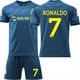 Camiseta de fútbol para hombres y jóvenes 2024 del Al-Nassr FC, número 7, camisetas de aficionados de Ronaldo, camisetas del equipo de fútbol