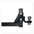 thumbnail image 3 of Adjustable Ball Mount Trailer Drop Hitch Tow 2" Receiver Towing System ,Easy to Use, 3 of 6