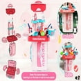 thumbnail image 2 of Bamboohart ABS Kids Kitchen Accessories Playset  Pink (32 Pieces), 2 of 7