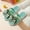 Green, variant on Eltusu Girls Summer Slippers, Bow Flat Non-Slip Open Toe Sandal Slide Shoes White Size 2 T