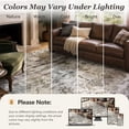 thumbnail image 6 of VUNATE 5'x7' Area Rugs for Living Room Machine Washable Rugs Abstract Vintage Distressed Indoor Rug Carpet Soft Lightweight Large Area Rug for Bedroom Dining Room Kitchen Foldable Nonslip Rug Taupe, 6 of 8