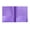 Purple, variant on PPKVUFD 3-Prong 2-Pocket Plastic Folder, Two Pocket Folder, Folder with Brads, Pocket Folders with Brads, Plastic Folder with Prongs, Letter Size