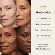 MM Effortless Elegance Liquid Foundation | Full-Coverage Matte Finish