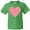 Kelly Green, variant on Inktastic Pink Valentine's Day Heart Youth T-Shirt