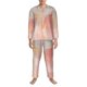 thumbnail image 3 of Fotbe Abstract Marble Texture Pijama de Hombre con Estampado de Manga Larga, Conjunto de 2 Piezas, Ropa de Dormir Suave y Cómoda con Bolsillos-Medium, 3 of 7