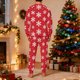 thumbnail image 4 of Pijama navideño para hombre, blusa y pantalones con estampado navideño a cuadros., 4 of 5