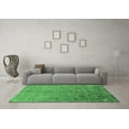 thumbnail image 3 of Ahgly Company Indoor Rectangle Oriental Emerald Green Industrial Area Rugs, 7' x 10', 3 of 4