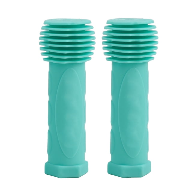 Children'S Bicycle Scooter Handlebar Grips Soft Rubber Handle Bar Grips Cyan