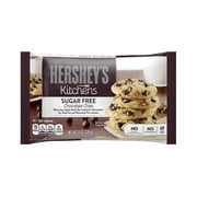 HERSHEY'S Sugar Free Chocolate Chips, 8 Ounces, 2 Pack