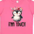 thumbnail image 4 of Inktastic 2nd Birthday Party Penguin 2 Year Old Girl Girls Toddler T-Shirt, 4 of 5