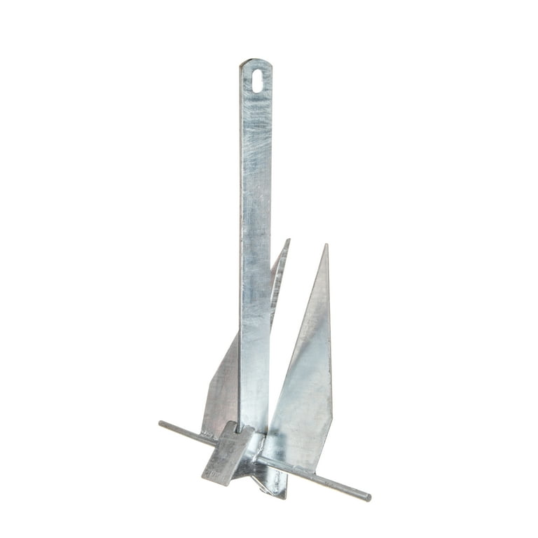 Seachoice Hot Dipped Galvanized 8 lb Deluxe Anchor - Walmart.com