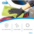 thumbnail image 2 of EDI Black Vinyl Gloves (Small, 400), 2 of 4