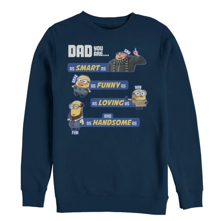 Despicable Me Men's Dad Best Qualities Sweatshirt