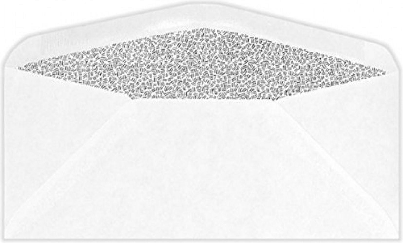 White Security # 9 Regular Envelopes (3 7/8 x 8 7/8 Inches) - Pack of 50