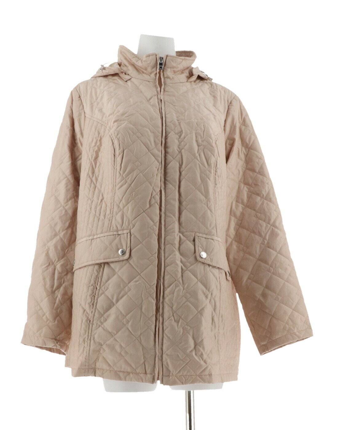 liz claiborne lightweight quilted jacket